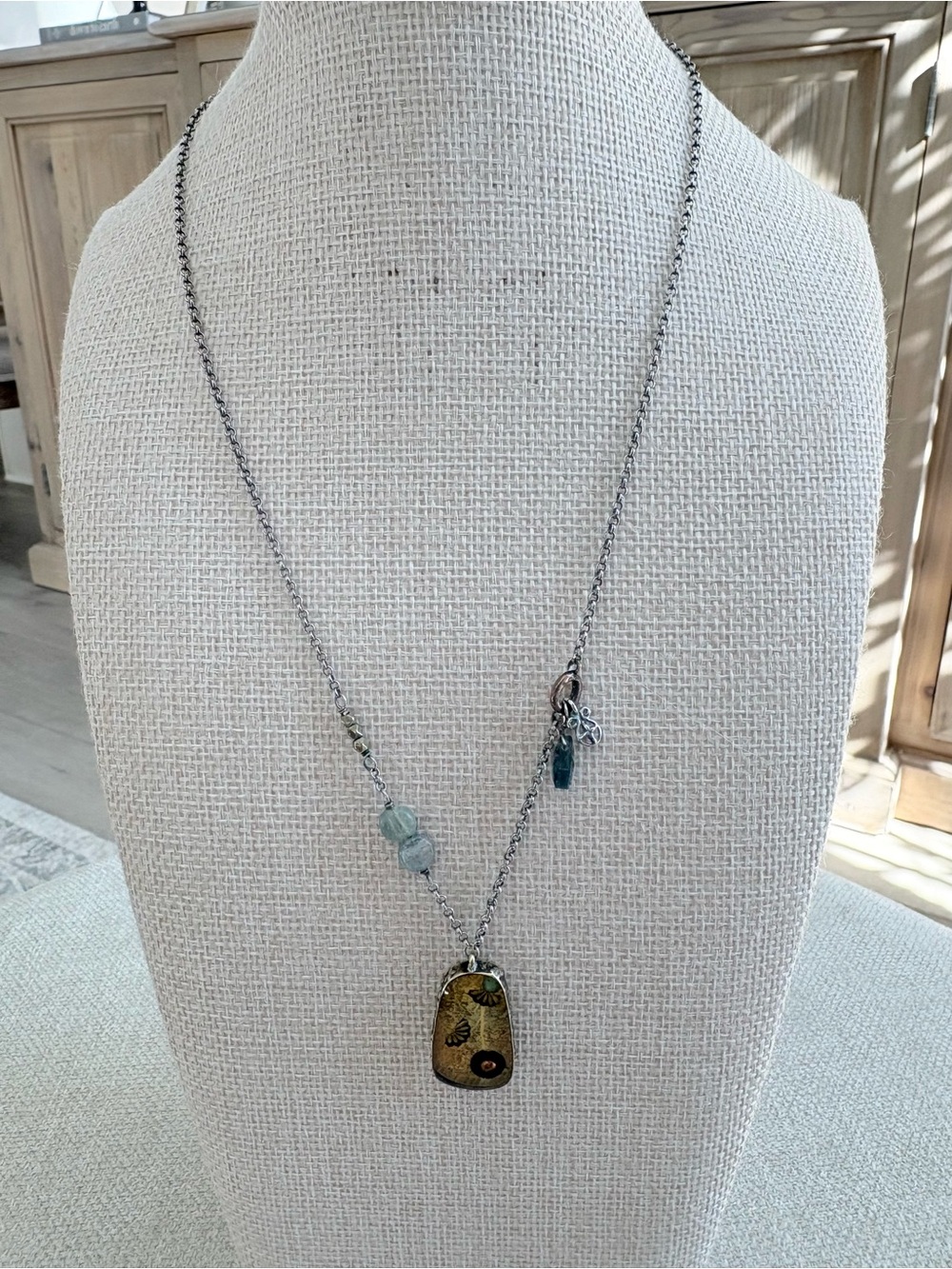 Silpada “Shadowbox” Necklace, N2433, NWT